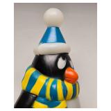Working Chilly Penguin Blowmold Winter Lawn Decoration
