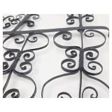 Vintage/Antique Spanish Style Wrought Iron Wall Rack