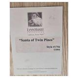 Large Signed Mint in Box Lynn Haney Collection Santa Claus Statue