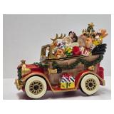Mint in Box FITZ & FLOYD Holiday Musicals Santa Mobile