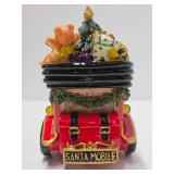Mint in Box FITZ & FLOYD Holiday Musicals Santa Mobile