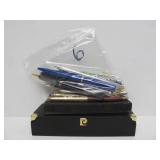 Large Estate Lot of Assorted Pens
