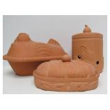 Group of Terra Cotta Kitchen Ware