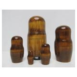 Hand Painted Matryoshka Nesting Dolls w/Dog