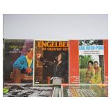 Large Lot of Assorted Vinyl Records Country & other Mixed Genres