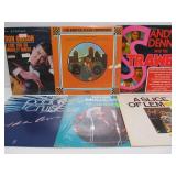 Large Lot of Assorted Vinyl Records Country & other Mixed Genres