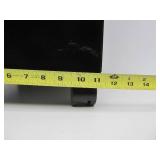 Restored Antique Tin Pie Safe Cabinet w/Wheels & Glass Top