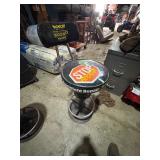 Shop Stool with Back Rest