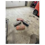 Five Empty Tool Boxes