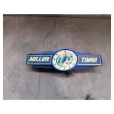 Miller Time clock