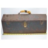 Metal Tool Box w/electrical items