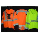 3 Hi-Vis Hoodies/Jacket