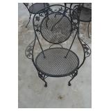 Wrought Iron Table and Chairs