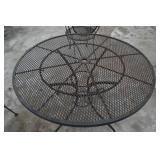 Wrought Iron Table and Chairs