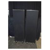 2 Boston Floor Speakers and shelf speaker