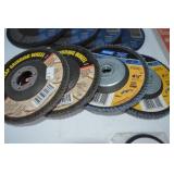Norton flap grinding wheels