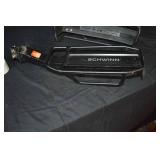 Metal tool box with bike parts