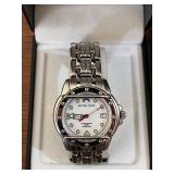 Roven Dino Swiss Max 8010M and Croton Reliance Two Tone Watches in Boxes