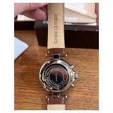 Set of 2 Yema Quartz Chronograph Watches with Leather Bands in Boxes