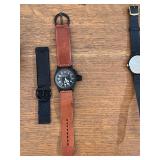 Lot of 2 Vintage Watches: Soviet CCCP and Energizer Bunny with Flag Pin