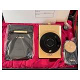 Canon IXUS Limited Edition 60th Anniversary Gold Film Camera Set