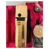 Canon IXUS Limited Edition 60th Anniversary Gold Film Camera Set