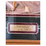 Full Service by Ken Zylla Framed Print 21x17 Inches