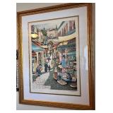 Framed Limited Edition Signed Artwork by Avi Gardin, 64/300