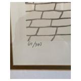 Framed Limited Edition Signed Artwork by Avi Gardin, 64/300