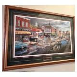 Reflections of Main St. Framed Limited Edition Print by Ken Zylla