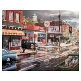 Reflections of Main St. Framed Limited Edition Print by Ken Zylla