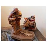 Hand-Painted Nativity Scene Figurine Set