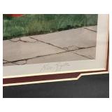 Pair of Ken Zylla Framed Prints Full Service and Lap of Luxury Limited Editions