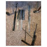 Hamilton Metal Instrument Stand and Assorted Folding Stand Parts