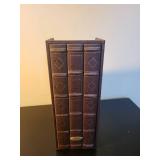 Magazine Holder and Masterpiece Art Portfolio with Assorted Magazines and Prints