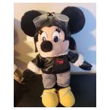 Set of 2 Disney Mickey and Minnie Mouse Aviator Plush Dolls 12 Inch