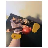 Vintage Style Mickey Mouse Movie Camera Coin Bank Figurine