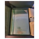 Lot of 2 World Reserve Monetary Exchange Currency Albums with Slipcases