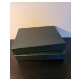 Lot of 2 World Reserve Monetary Exchange Currency Albums with Slipcases