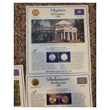 Statehood Quarters Collection Postal Commemorative Society Album