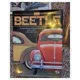 Vintage Car Brochure Collection with Beetle Illustrated History Book