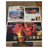 Vintage Car Brochure Collection with Beetle Illustrated History Book