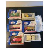Collection of 6 Diecast Model Vehicles - American Highway Legends, Matchbox, 1:64 Scale