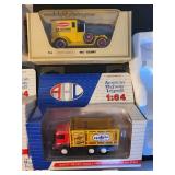 Collection of 6 Diecast Model Vehicles - American Highway Legends, Matchbox, 1:64 Scale