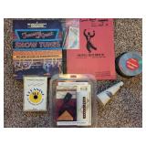 Collection of Band Music Books, Instruments Accessories, CDs, and Cleaning Kit