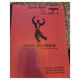 Collection of Band Music Books, Instruments Accessories, CDs, and Cleaning Kit