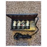 Gould Again & Again Multiple Cell Battery Charger with 4 D-Size Batteries