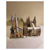 Set of 2 Collectible Church Figurines - St. Andrew