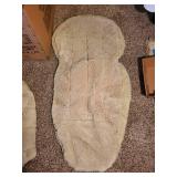Sagaz Genuine Sheepskin Wool Car Seat Covers Set