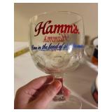 Vintage Soup and Advertising Mugs with Glass Hamm